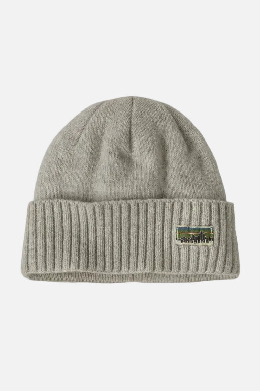 Patagonia Brodeo Beanie OG Legacy Label/Crisp Grey
