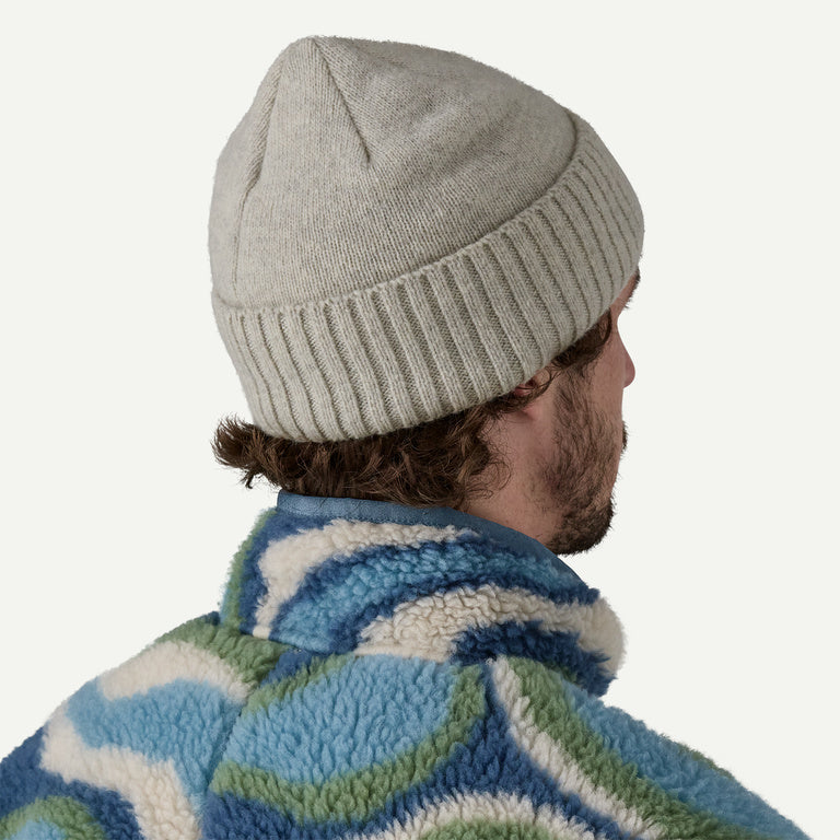 Patagonia Brodeo Beanie OG Legacy Label/Crisp Grey