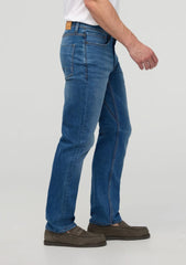 Duer Performance Denim Straight Men Alpine Indigo