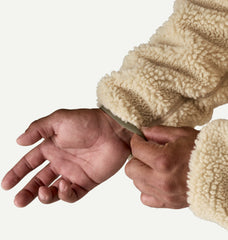 Patagonia Classic Retro-X Jacket Men Dark Natural W/ Basin Green