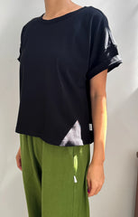 Le Bon Shoppe Vintage Fille Tee Women True Black