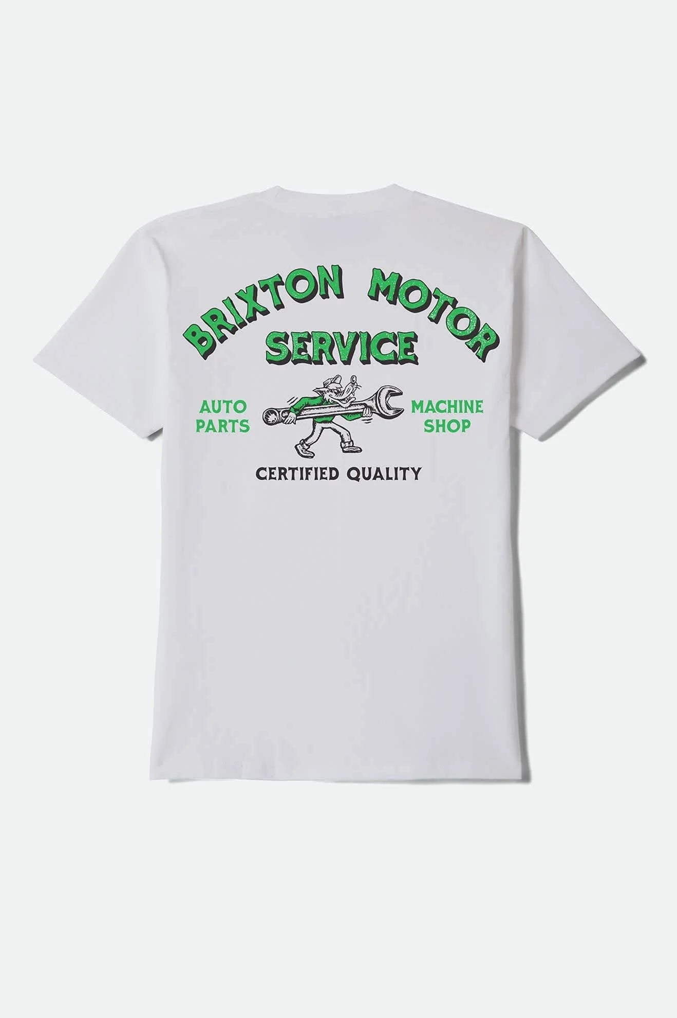Brixton Dyson S/S Standard Tee Men White