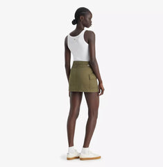 Levi's Mini Cargo Skirt Women Olive Night