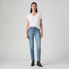 Levi's 724 High Rise Slim Straight Women Eternal Indigo