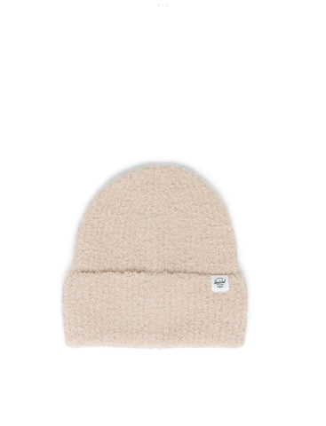 Herschel Boucle Beanie Whitecap Gray