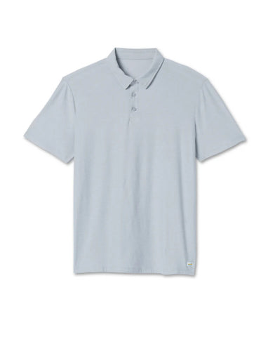 Vuori Strato Tech Polo Men Platinum Heather