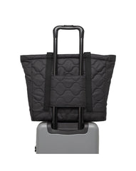 Herschel Heritage Quilted Capsule Tote Black