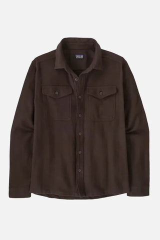 Patagonia Fjord Flannel Shirt Men Mirror Weave Den Brown