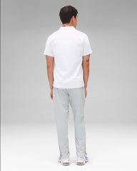 Reigning Champ Solotex Mesh Tiebreak Polo Men White