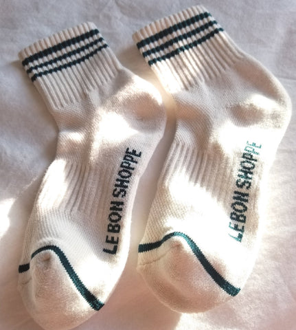 Le Bon Shoppe Girlfriend Socks Women Egret