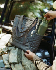 Herschel Heritage Quilted Capsule Tote Beetle
