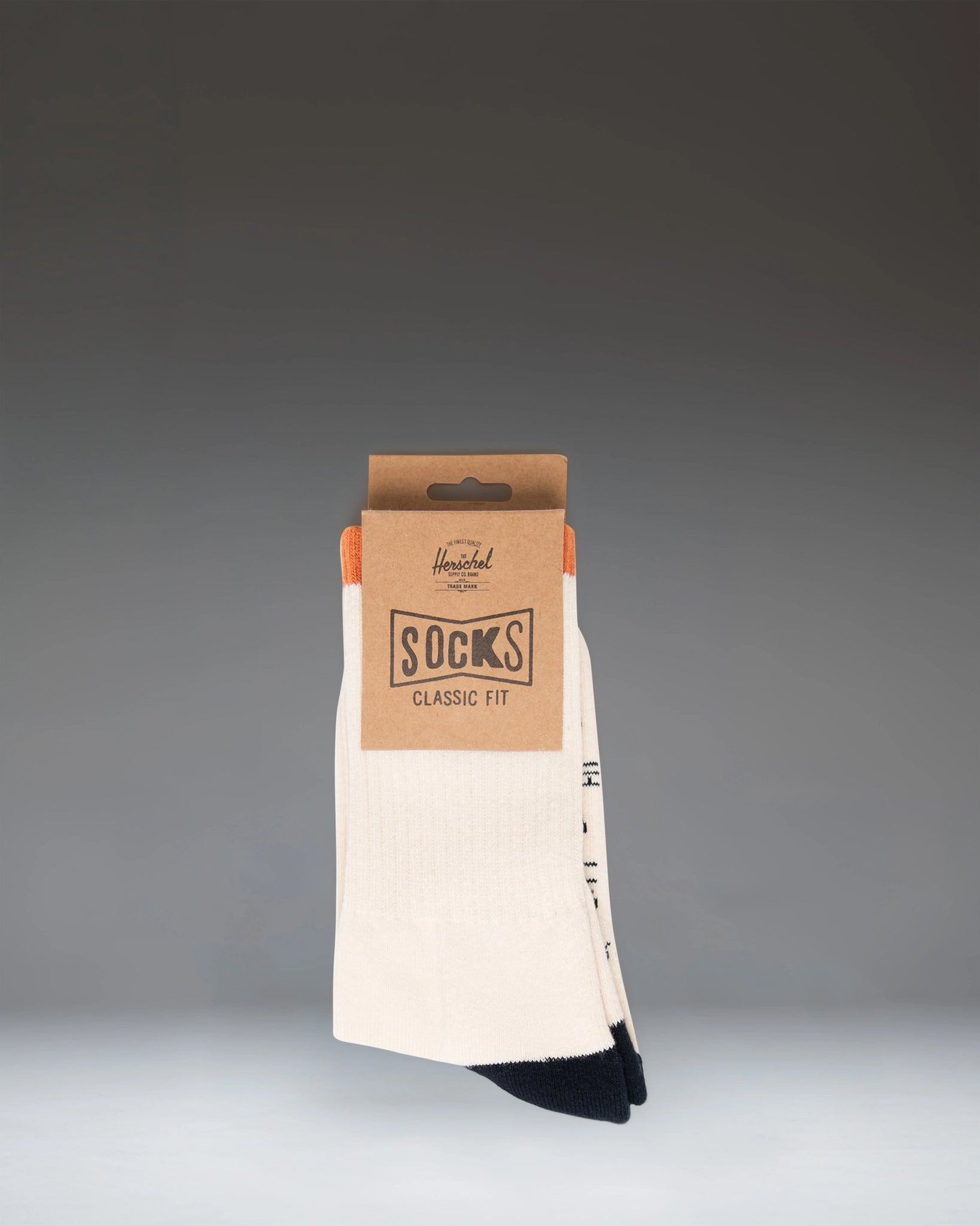 Herschel Classic Fit Crew Sock White 4-Tone