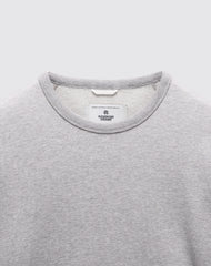 Reigning Champ Midweight Terry Slim Crewneck Men Heather Grey