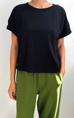 Le Bon Shoppe Vintage Fille Tee Women True Black