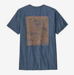 Patagonia Strataspire Responsibili-Tee Men Utility Blue