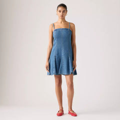 Levi’s Denim Godet Dress Women Godet All Day