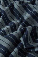 Brixton Nova Stripe S/S Tee Mens Midnight Blue/Future Grey Worn Wash