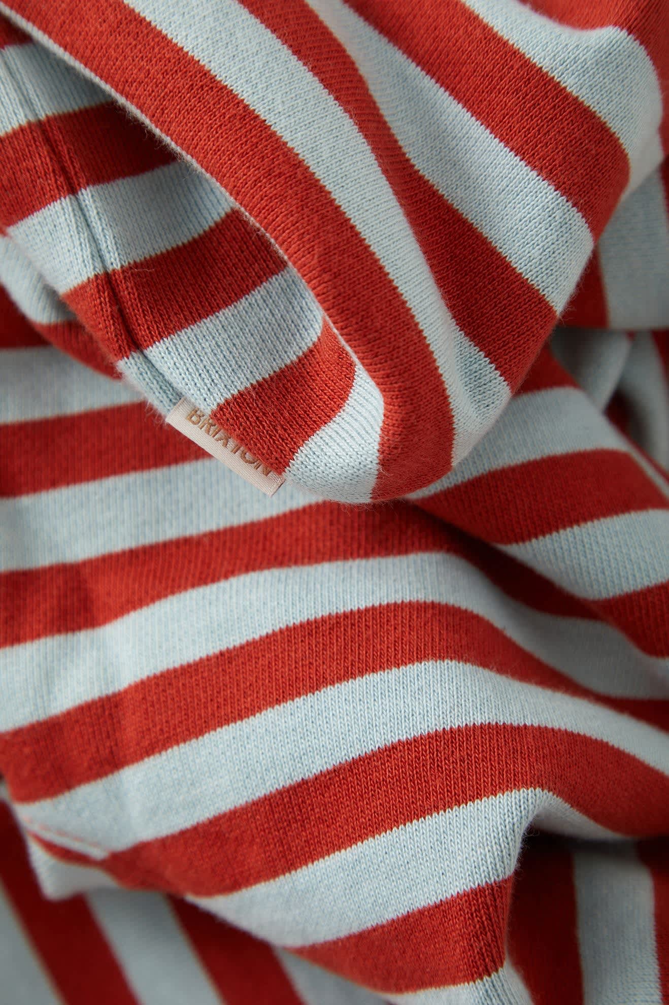 Brixton Retro Long Sleeve Crew Women Sea Grass/Rust