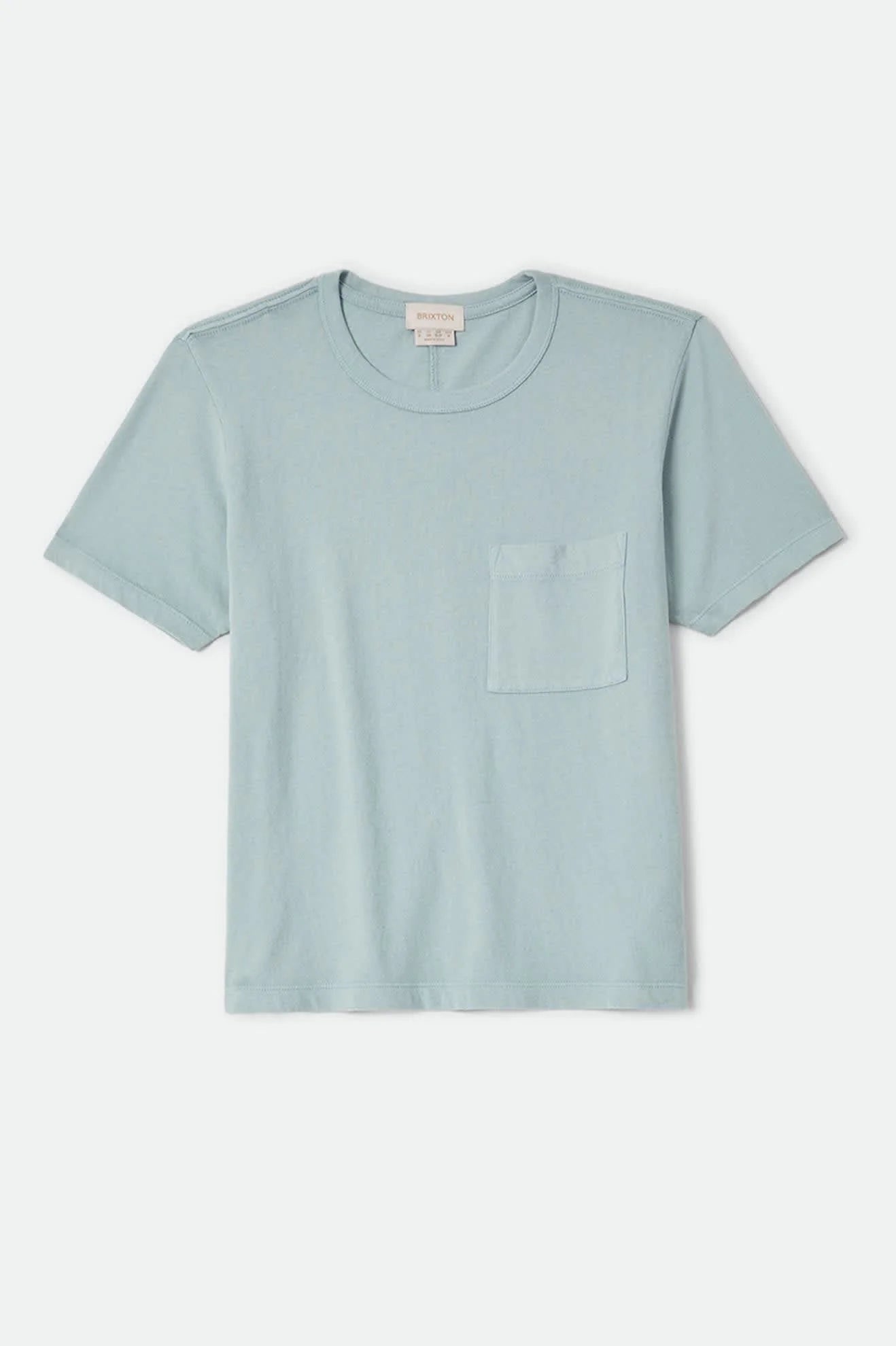 Brixton Carefree Organic GD Perfect Tee Women Sea Grass