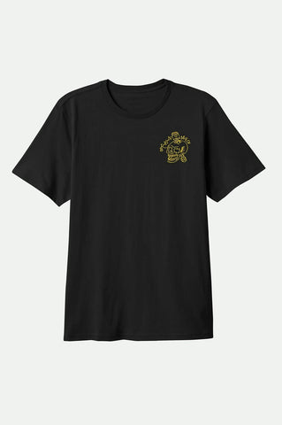 Brixton Daytona SS Standard Tee Men Black