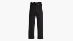 Levi's Ribcage Straight Ankle Women Black Sprout