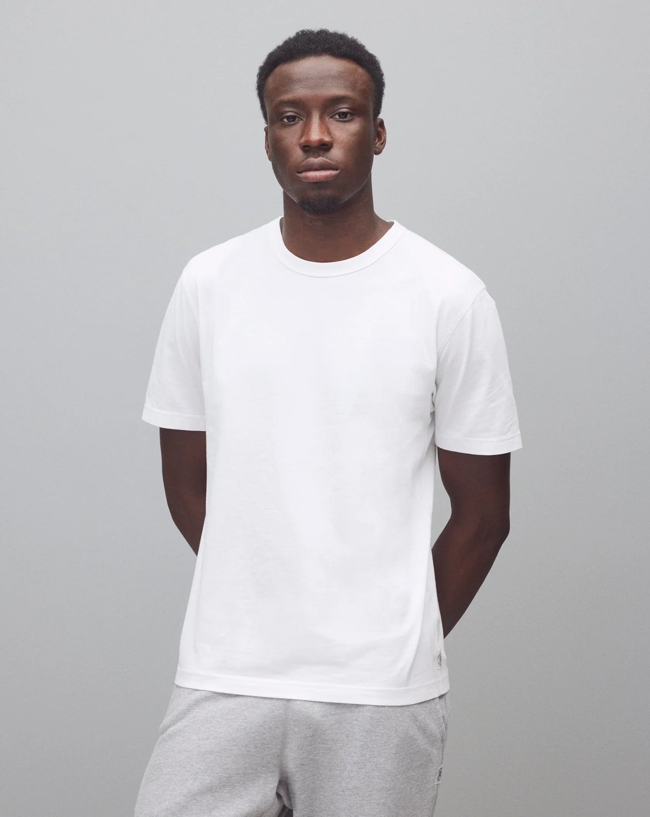 Reigning Champ Lightweight Jersey Standard T-Shirt Men White