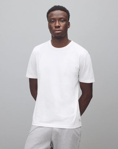 Reigning Champ Lightweight Jersey Standard T-Shirt Men White