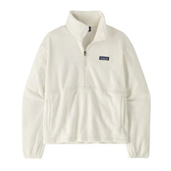 Patagonia Micro D 1/2 Zip Fleece Women Birch White