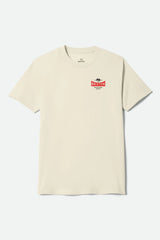 Brixton Pinnacle S/S Mens Cream