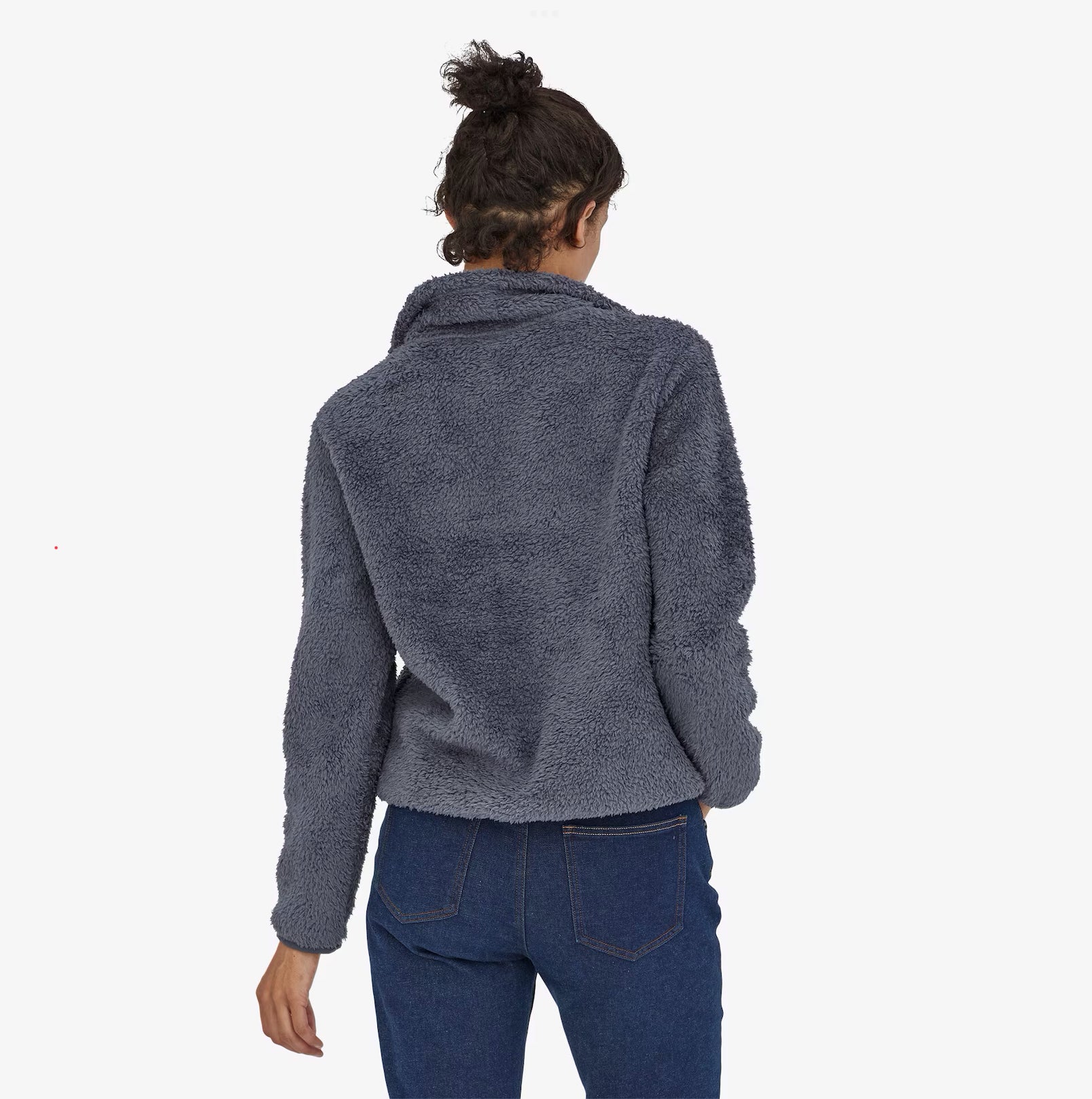 Patagonia Los Gatos Fleece 1 4 Zip Women Smolder Blue