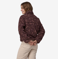 Patagonia Lunar Dusk Jacket Women Sun Wave Molasses Brown