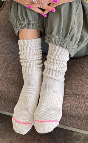 Le Bon Shoppe Ballet Socks Women Oatmeal