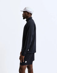 Reigning Champ Solotex Mesh Tiebreak Quarter Zip Men Navy