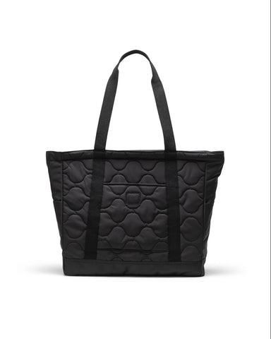 Herschel Heritage Quilted Capsule Tote Black