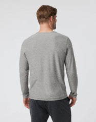 Vuori Strato Tech L/S Tee Men Heather Grey