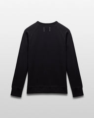 Reigning Champ Midweight Terry Slim Crewneck Men Black