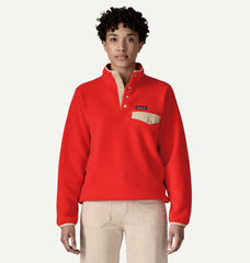 Patagonia LW Synch Snap-T P/O Women Sizzle Red