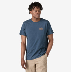 Patagonia Strataspire Responsibili-Tee Men Utility Blue