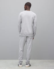 Reigning Champ Midweight Terry Slim Crewneck Men Heather Grey