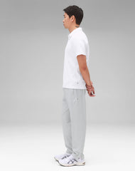 Reigning Champ Solotex Mesh Tiebreak Polo Men White