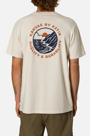 Katin Sur Tee Men Vintage White