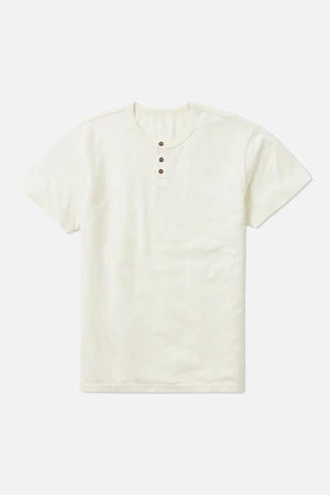 Katin Mesa Henley Tee Men Vintage White