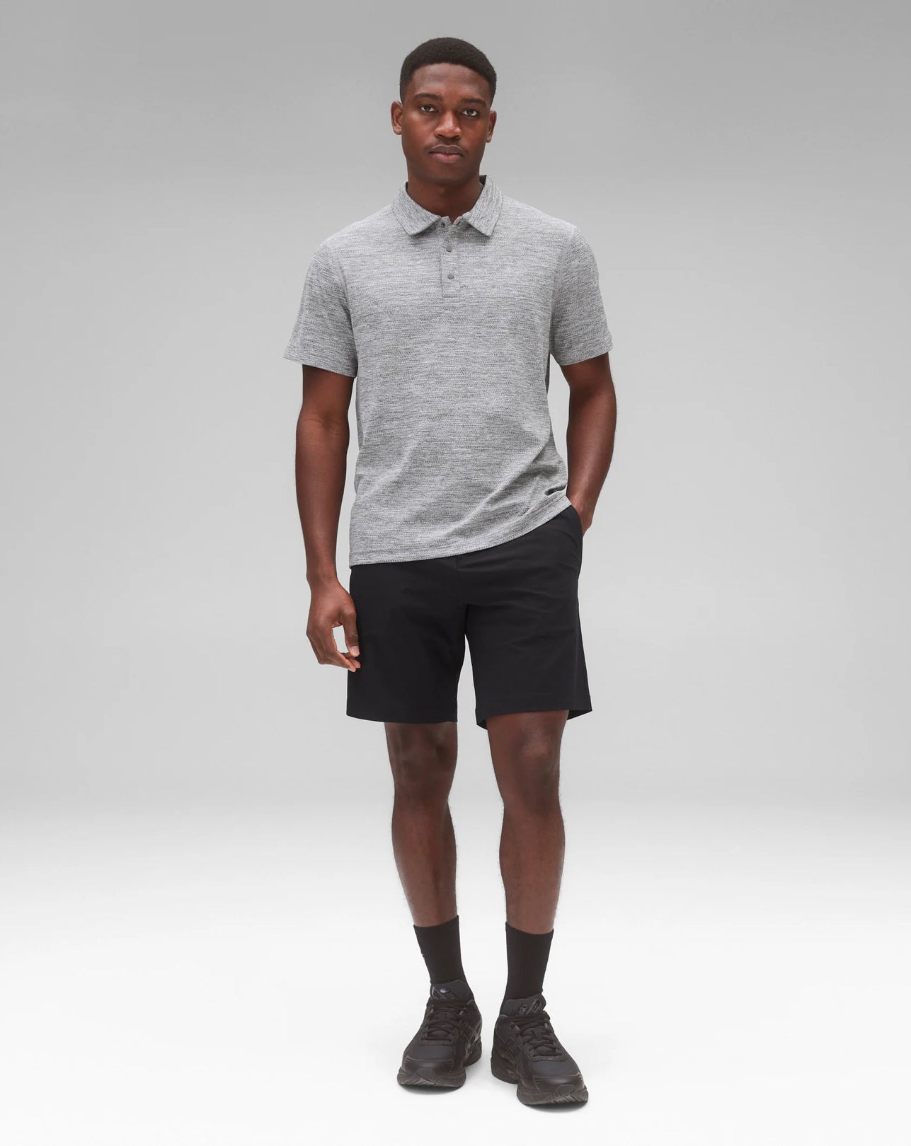 Reigning Champ Coach's Standard 9” Short Men Black