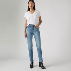 Levi's 724 High Rise Slim Straight Women Eternal Indigo