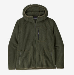 Patagonia Reclaimed Fleece Hoody Men Basin Green