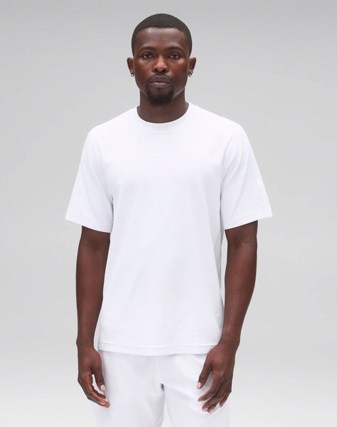 Reigning Champ Solotex Mesh Tiebreak T-Shirt Men White