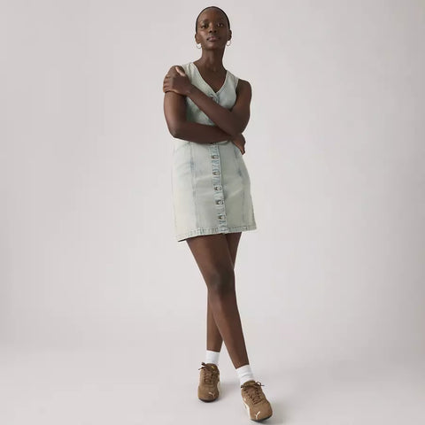 Levi’s Vianna Vest Dress Women’s A Little Hazy