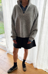 Le Bon Shoppe Andre Sweater Women Heather Grey