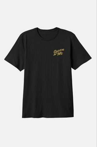 Brixton Rothwell SS Tailored Tee Men Black