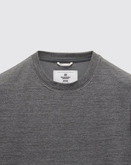 Reigning Champ Solotex Mesh Tiebreak T-Shirt Men Heather Carbon